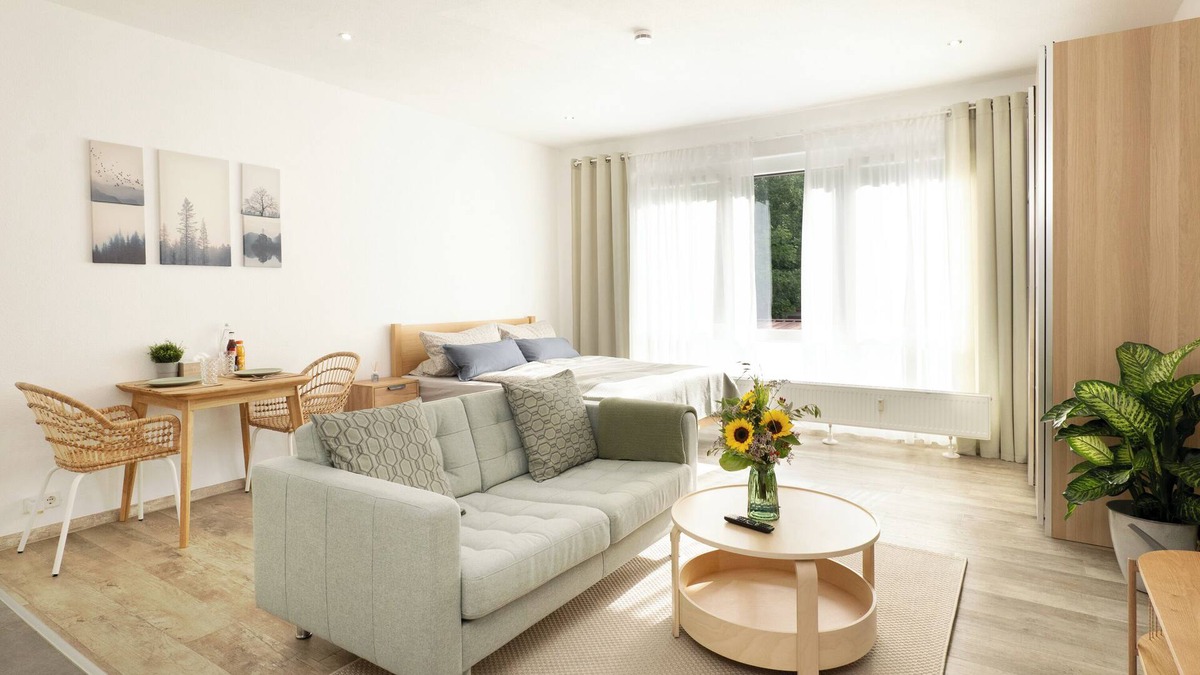 Geislingen an der Steige Apartment | Scandi apartment centrally located in Geislingen. Parking lot - fully equipped