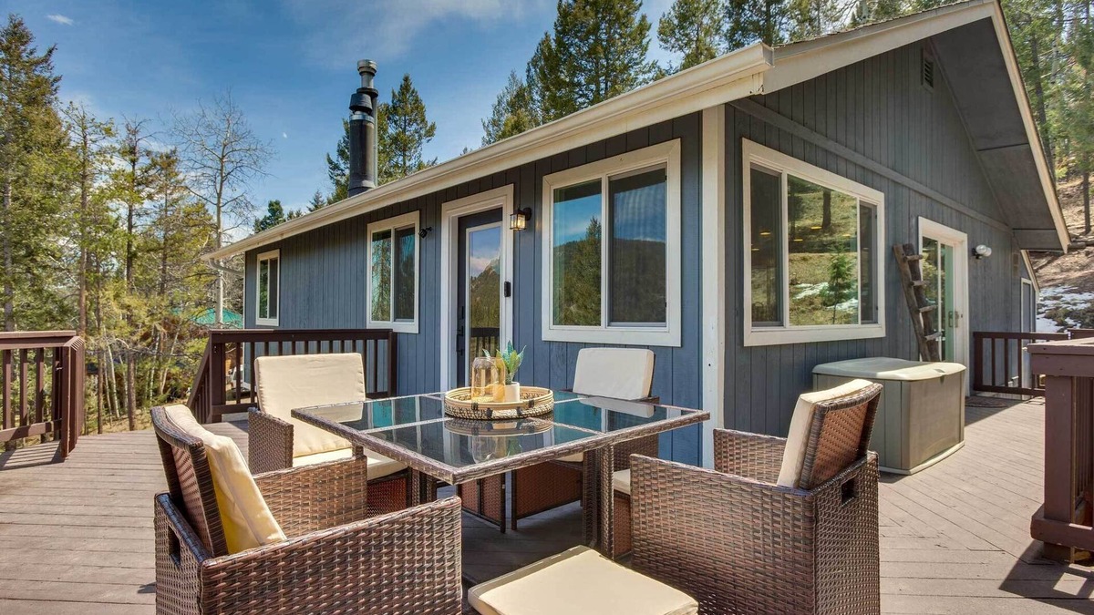 Evergreen Meadows House | Scenic Conifer Getaway w/Game Room & Hot Tub!