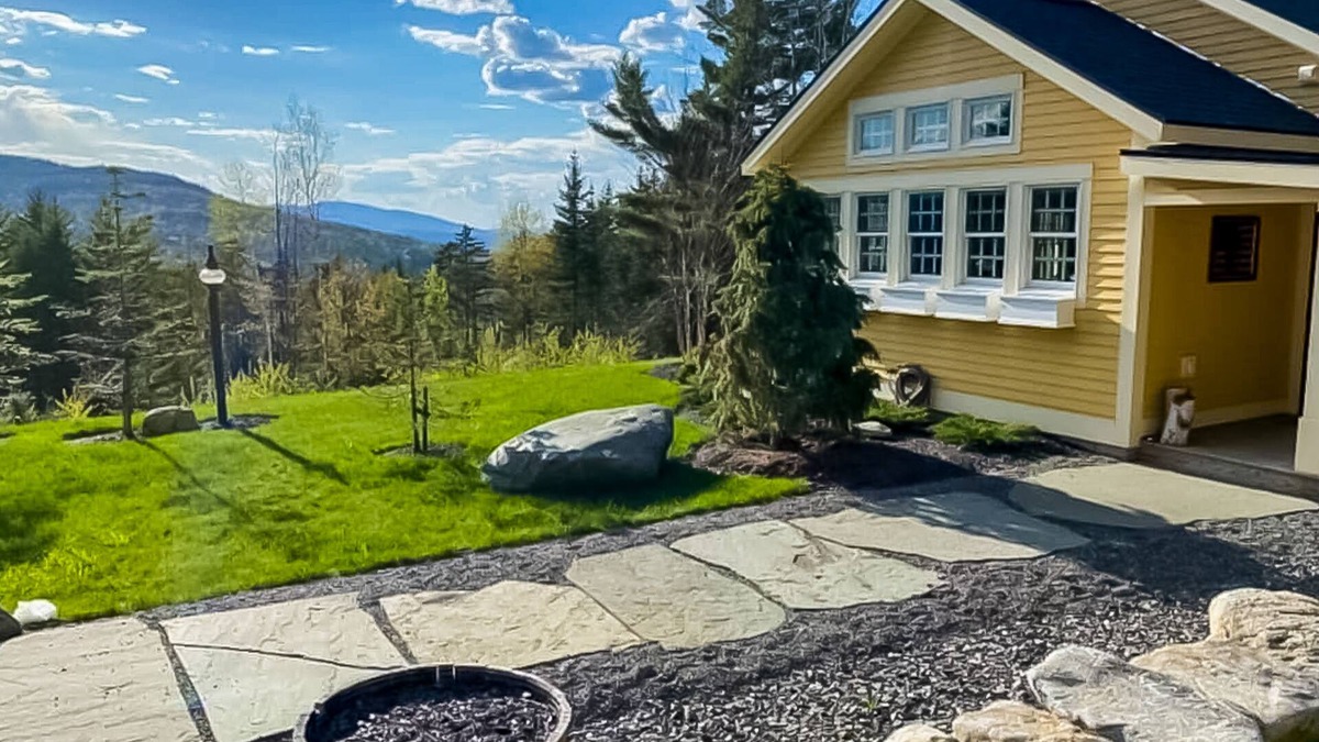 Wolcott House | Scenic country retreat with mountain views, deck, firepit, & washer/dryer