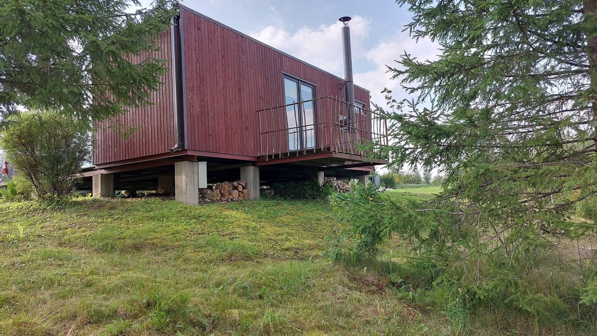 Vidzeme Cabin | Scenic dolomite valley view family cabin near Cēsis and Sigulda