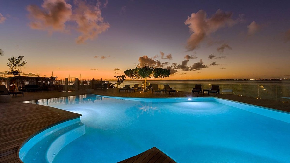 Grand Case Resort | Scenic Island Suite | Lounge by the Sea or Cruise at Sunset