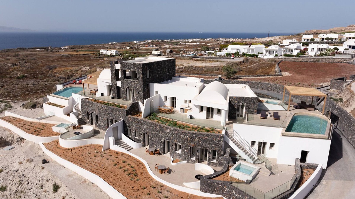Oia Villa | Scenic Pool Villa with Sunset & Sea View by Santo Collection, The Villas