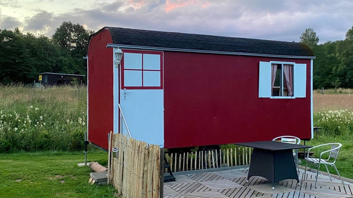 Borfink Apartment | Schäferwagen, 15 qm, Etagenbett, Max. 2 Personen