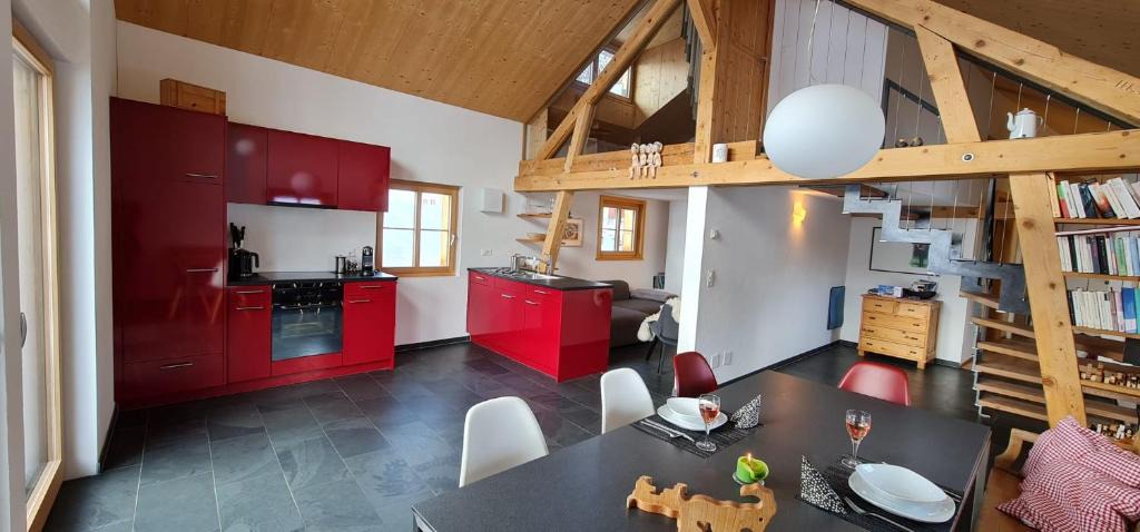 Ftan Apartment | Schönste Ferienwohnung mit Panoramablick in Ftan im Unterengadin