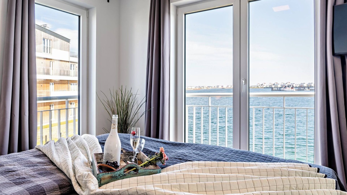 Olpenitz Villa | Schleivilla Hafenmeister by Seeblick Ferien Oro, Wasserbett, Billardtisch,kamin