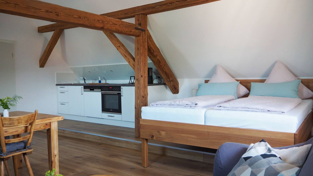 Seinsheim Apartment | Schnazennest vacation apartment (45 sqm) with air conditioning