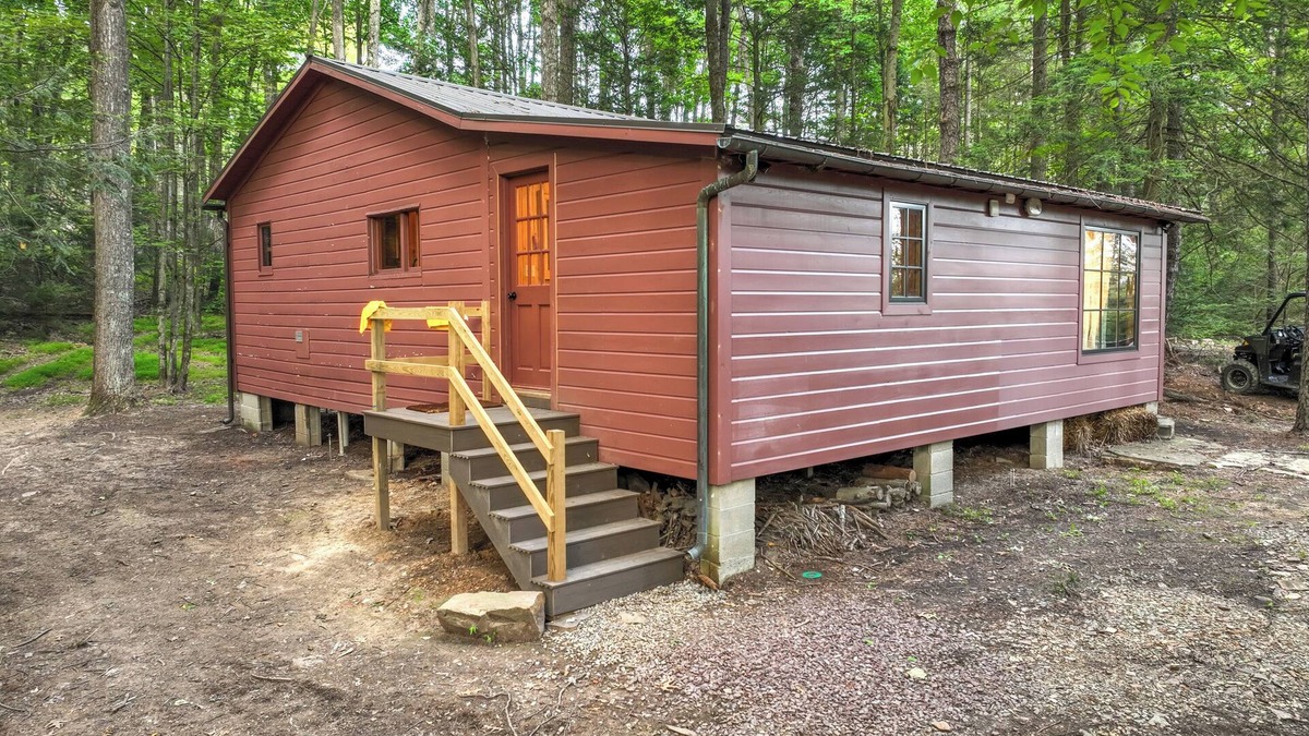 Laurelton Cabin | Schrader Run Cabin Cozy&Charming, outdoor firepit w/swings, April dates reduced