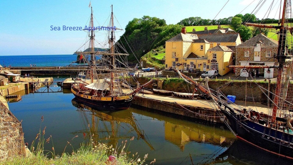 Boscundle Apartment | Sea Breeze Apartment Near the Eden Project