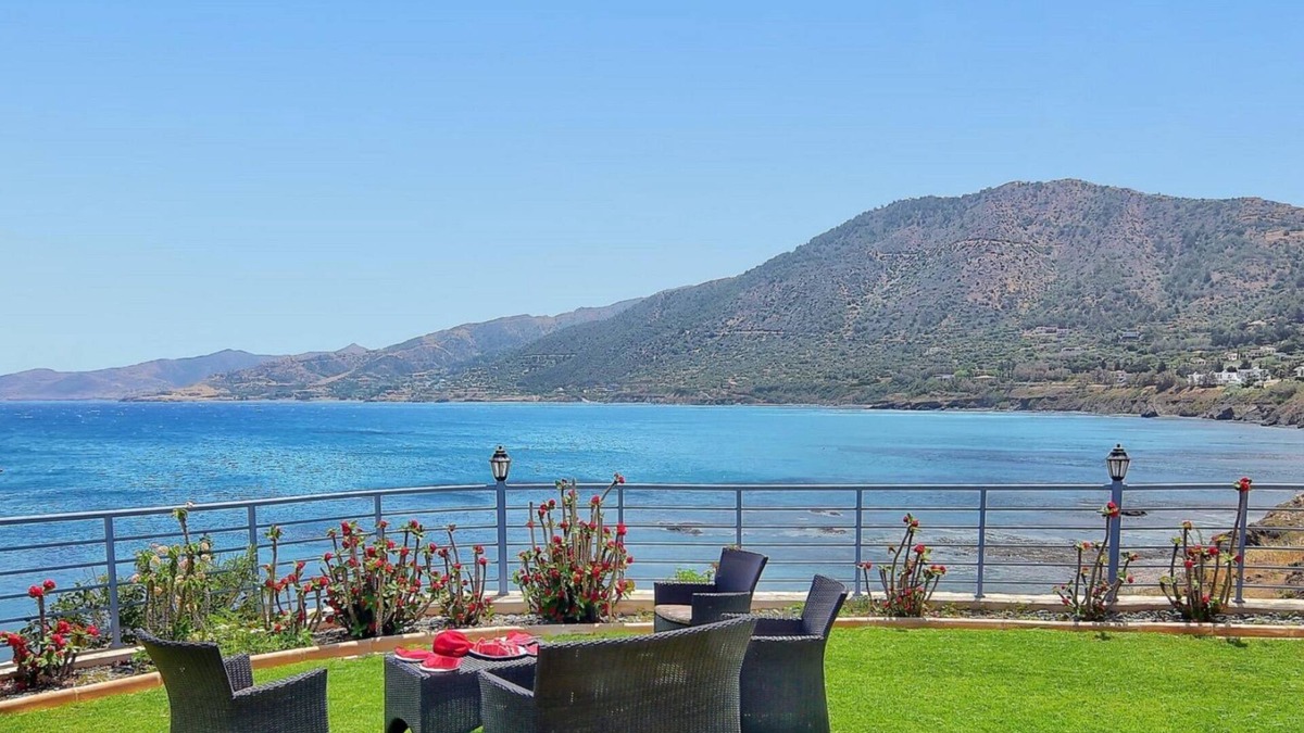 Pomos Villa | SEA FRONT Superb Villa, Large Private Pool, Children's Playground