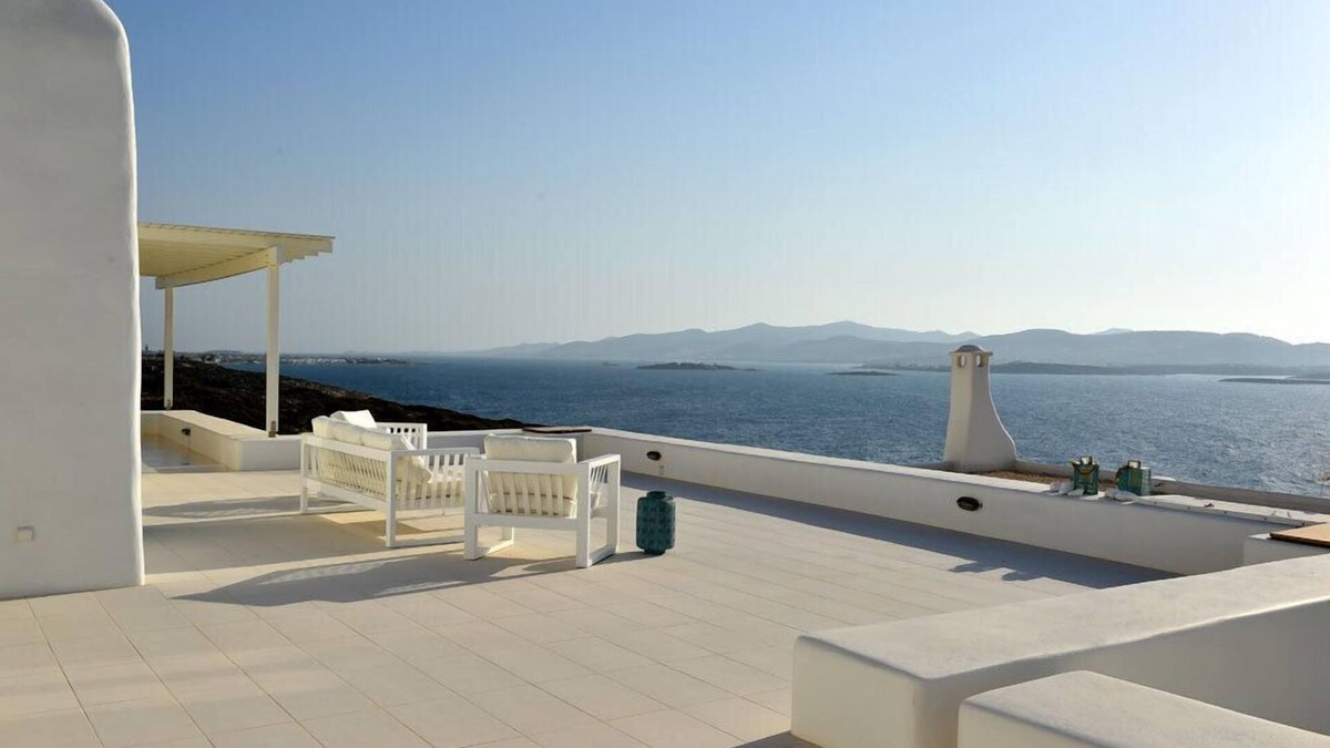 Nea Cryssi Akti Villa | Sea front villa, private pool, walking distance to the beach, brand new