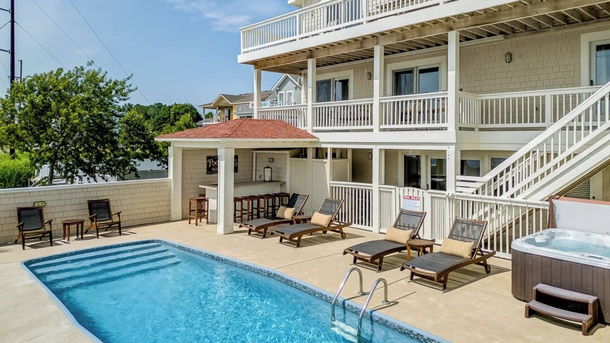Kitty Hawk House | Sea La Vie | 3,800 ft to the beach | Private Pool and Hot Tub