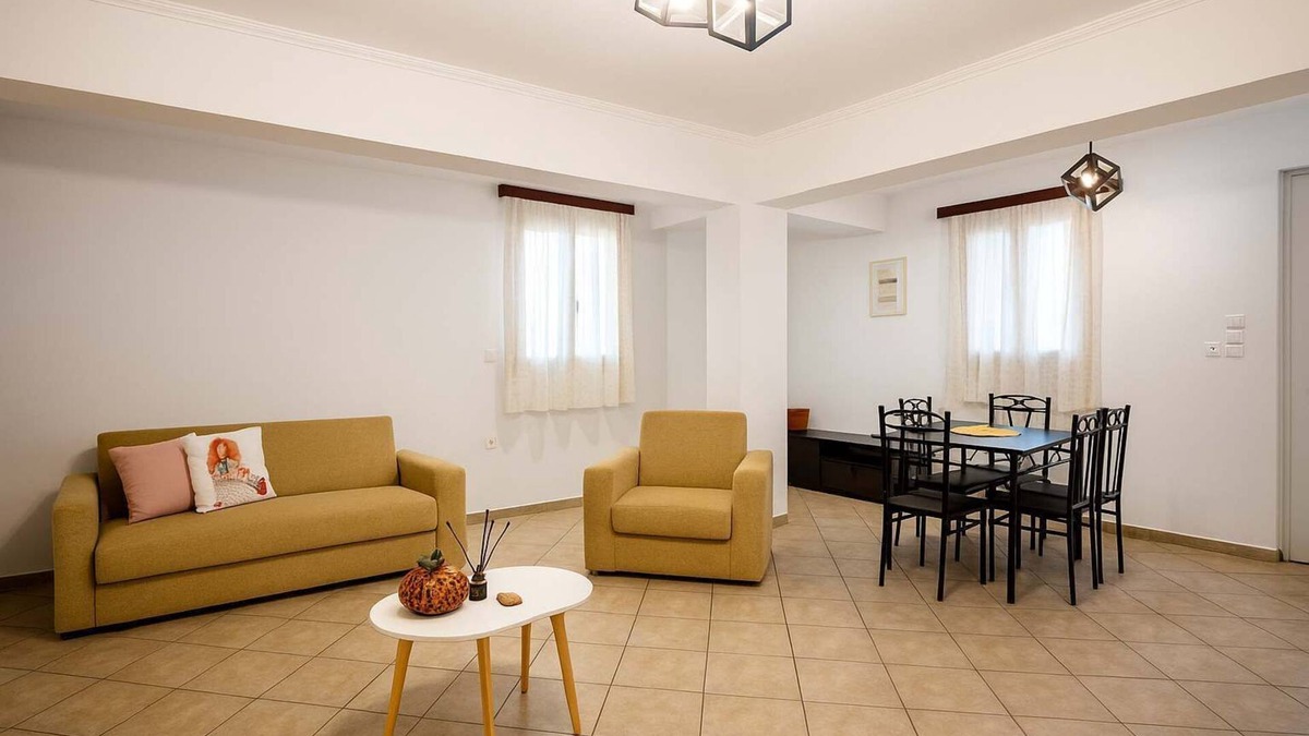 Trapeza Apartment | Sea & Mountain Horizon by Myrto