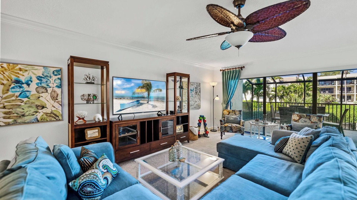 Boca Grande Condo | Sea Oats 121 - 2 bed/2 Bath - Beachview - Tennis Courts, Pool - Elevators