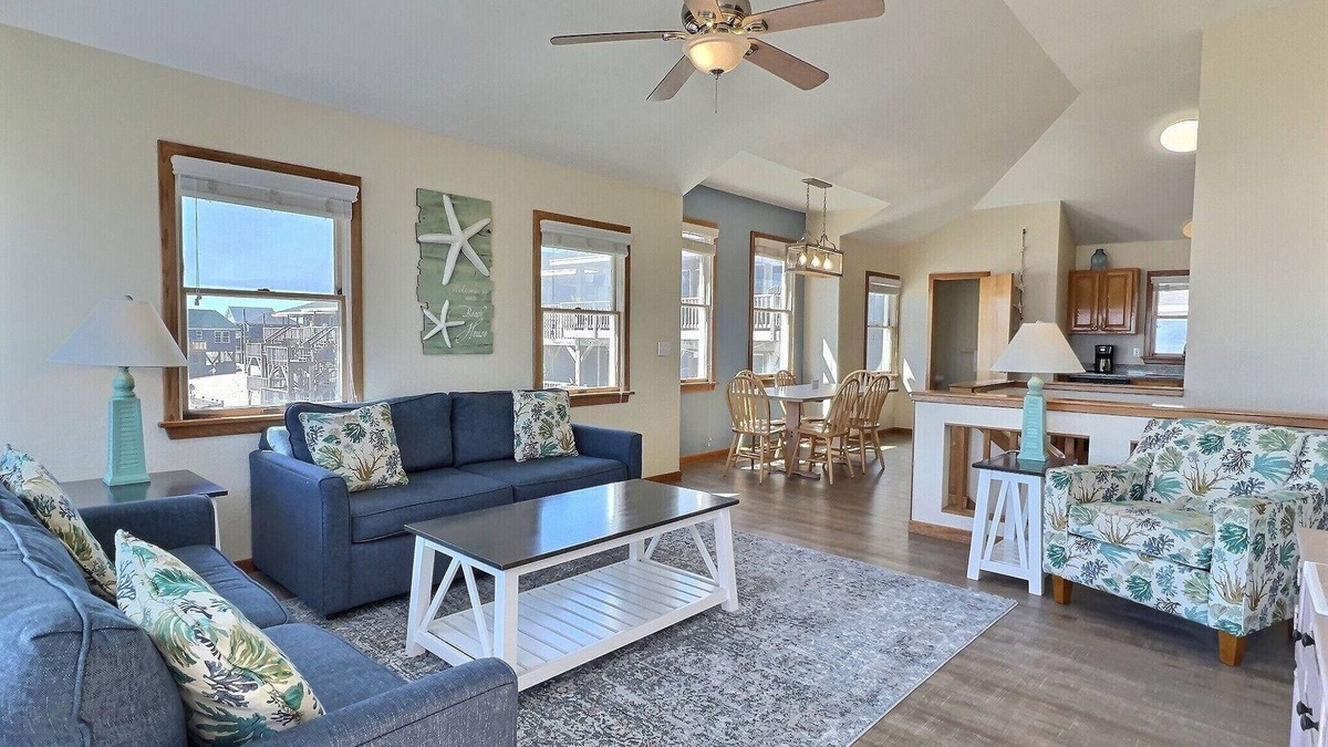 Buxton Cottage | Sea Star- Ocean Views- Steps to Beach- Community Pool
