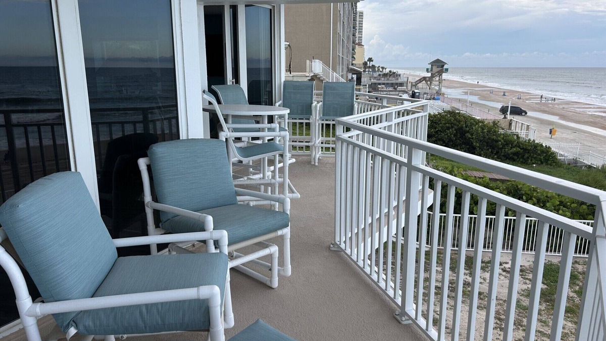 Daytona Beach Shores Condo | Sea Turtle Themed Amazing Oceanfront 3BR/3BA Condo with Incredible Views!