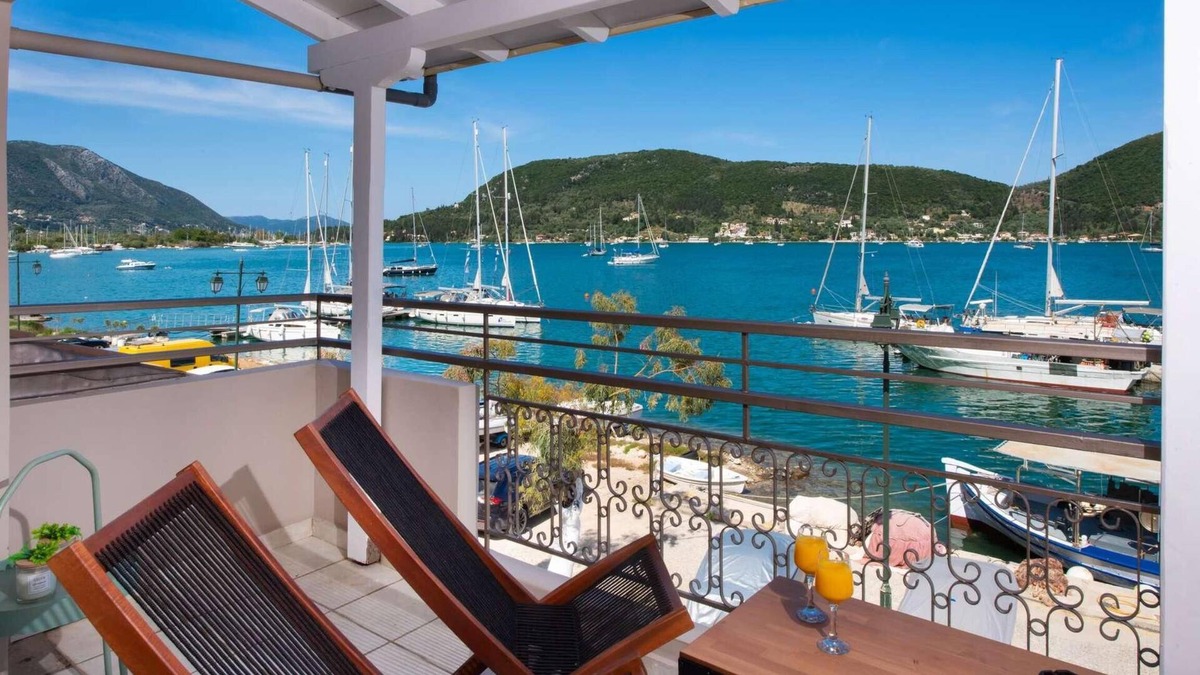 Vlicho Apartment | Sea view apartment, Nidri town
