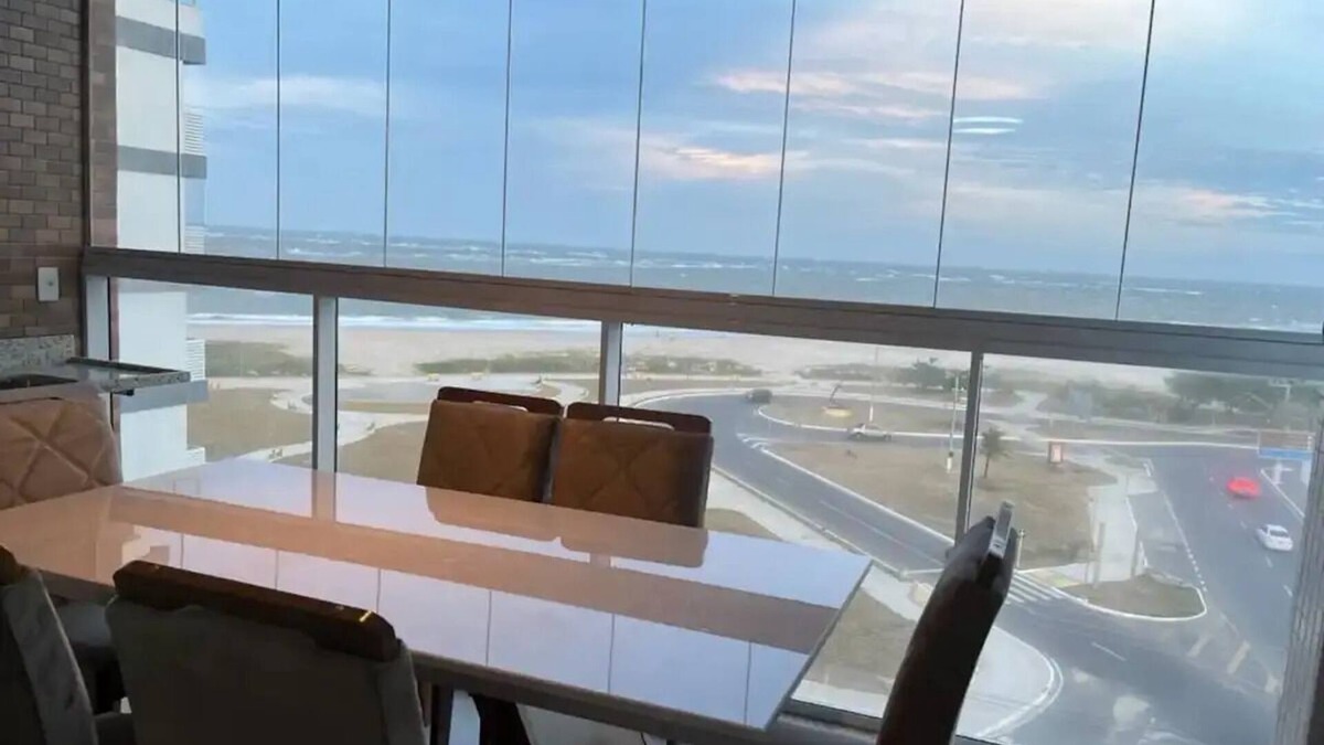 Atalaia Apartment | Sea view apartment/gourmet balcony with barbecue