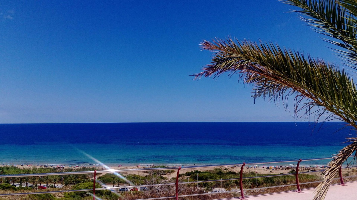 Els Arenals del Sol Apartment | Sea View Infinity Apartment with private jacuzzi right on 8 km sandy beach