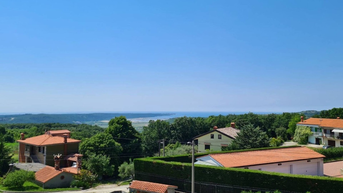 Sveti Peter Apartment | Sea View Istrian Countryside 2BR Apartment