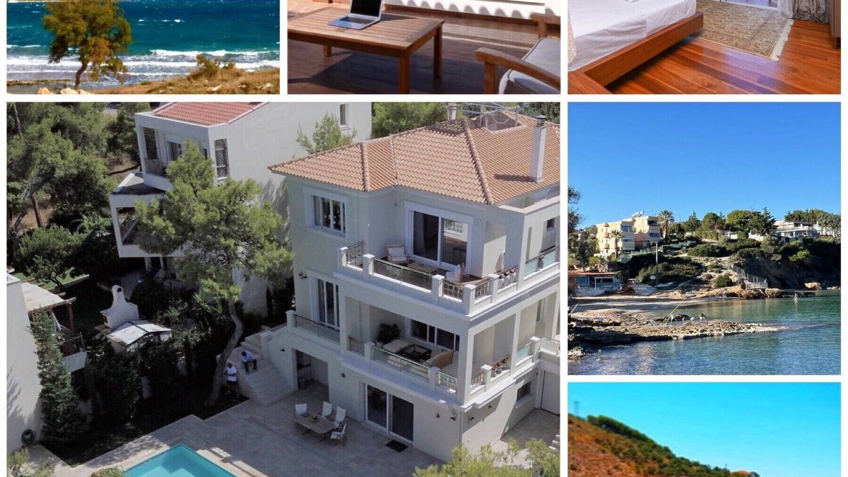Markopoulo Mesogaias House | Sea View villa Athens . In the most beautiful area in Attica.