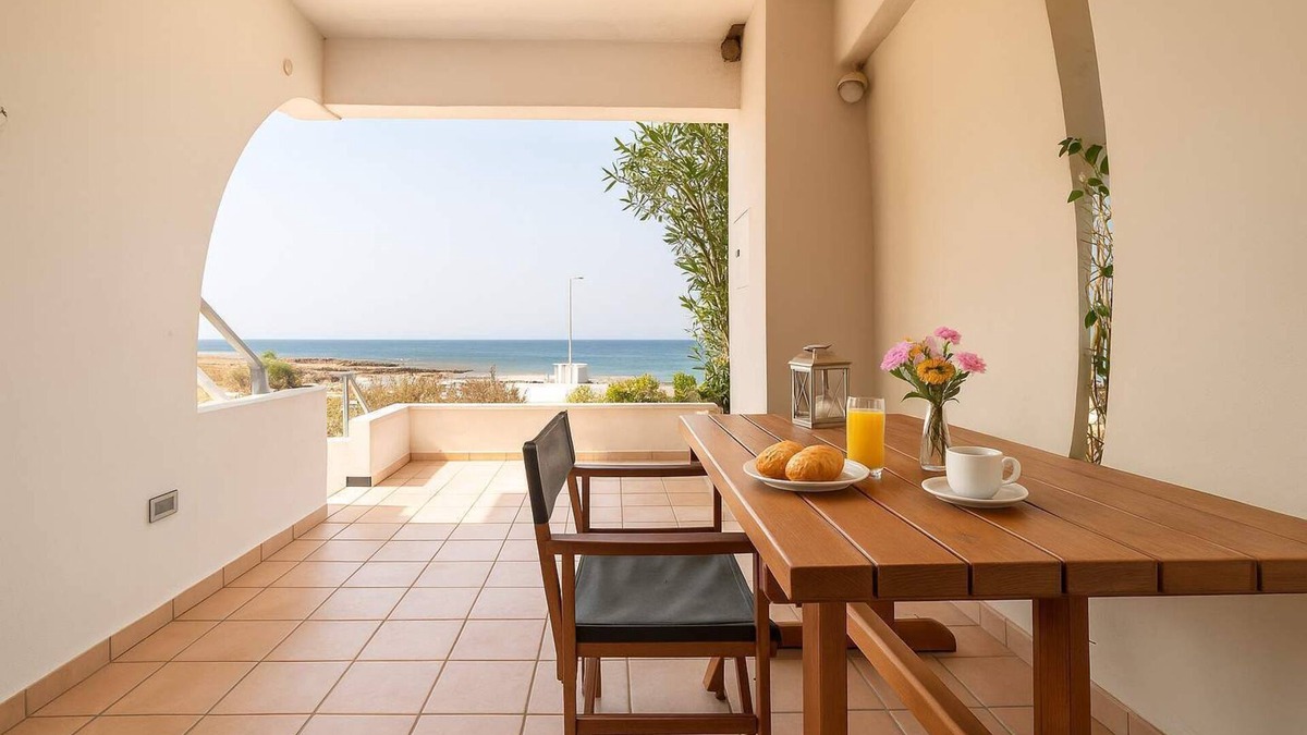Agrilos Apartment | Seafront Agrilis Escape - Serenity and Views