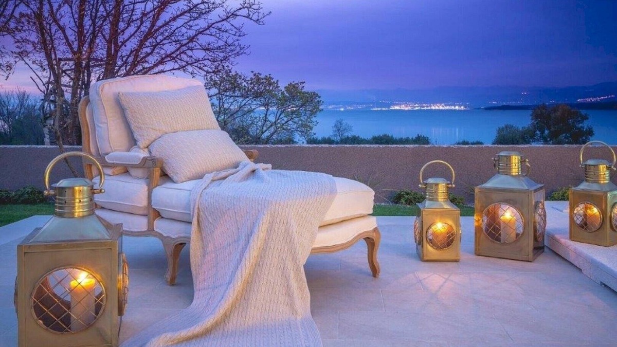 Zidarici Villa | Seafront Villa Prova 1* with a sea view, indoor & outdoor pool on Krk