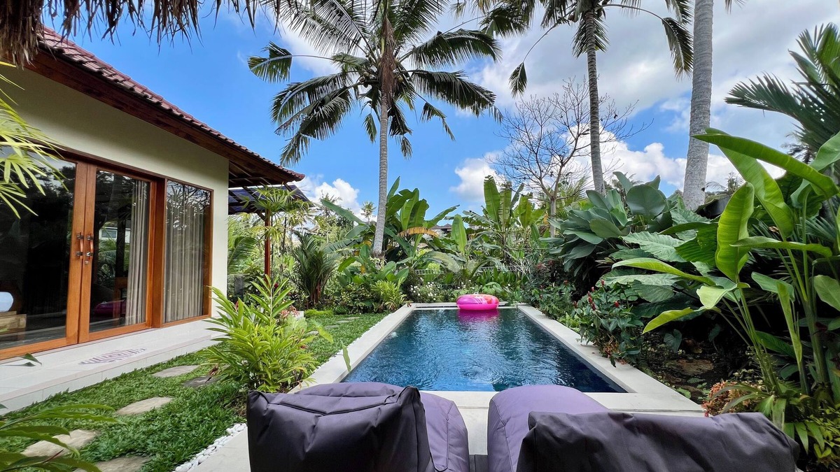 Andong Villa | SEAOM Villasn2 bedroom pool villa in the heart of Ubud withnrice field views.