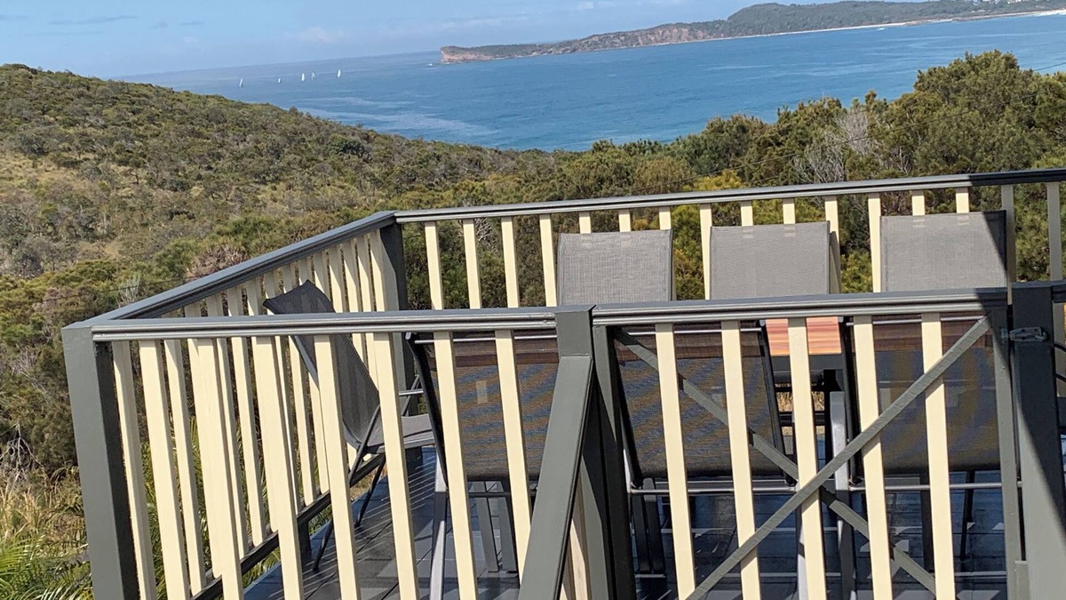 Bonny Hills House | Seascape retreat at Bonny Hills! Family sized house with amazing ocean views.