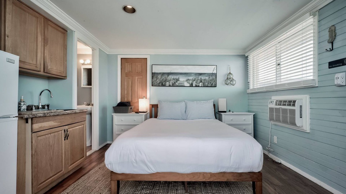 Ocean Bay Park Hotel | Seashore Condo Hotel #12B, Cozy Fire Island Escape, Near Ferry - With Bay Views and Steps from the Beach.