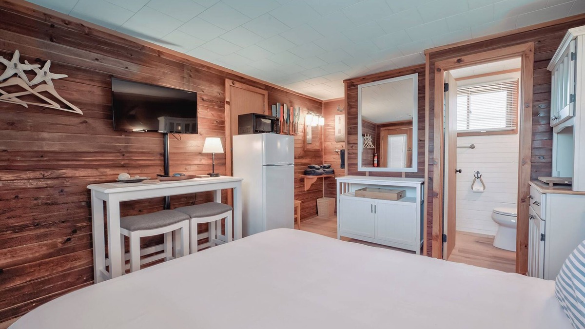 Ocean Bay Park Hotel | Seashore Condo Hotel #15, Cozy Fire Island Escape, Near Ferry - With Bay Views and Steps from the Beach.
