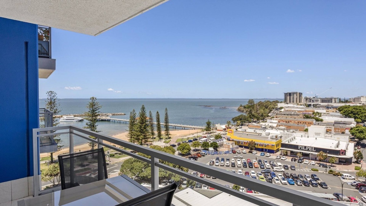 Redcliffe Apartment | Seaside Escape with Pool, Balcony and Views