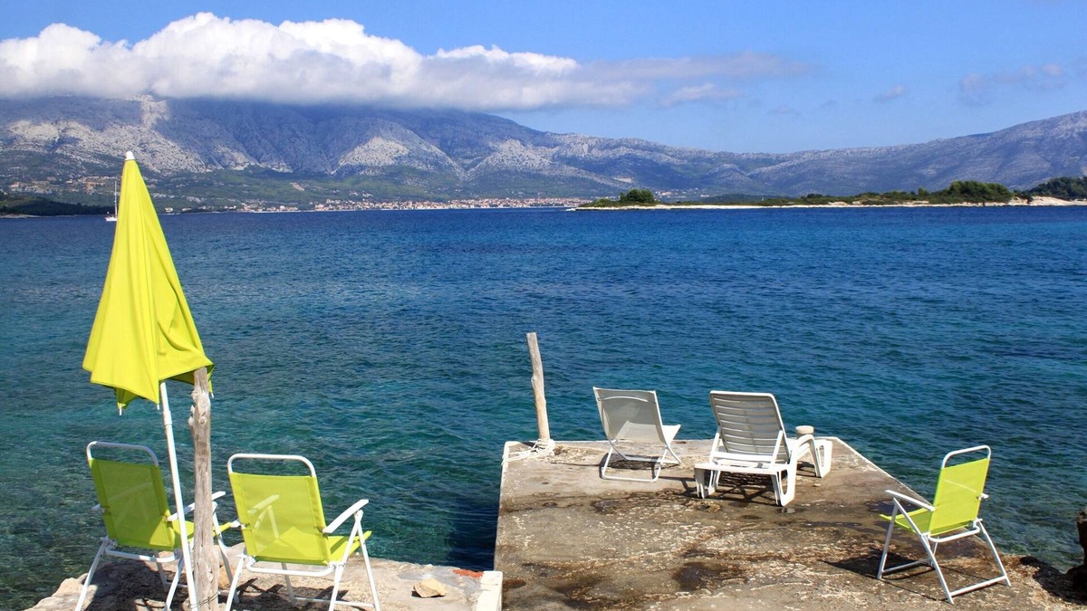 Vela Glavica House | Seaside holiday house Lumbarda, Korčula (K-4422)