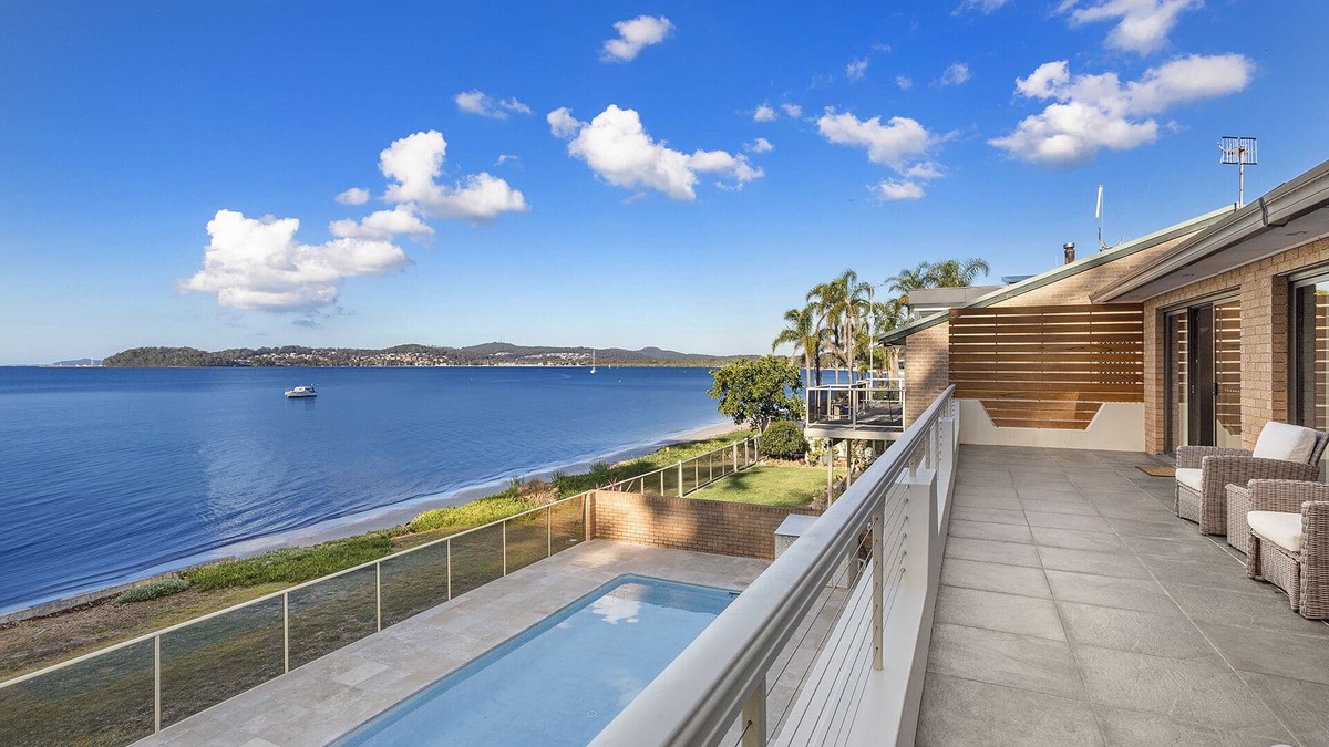 Salamander Bay House | Seaside Sanctuary - Waterfront Luxury Home with Heated Pool