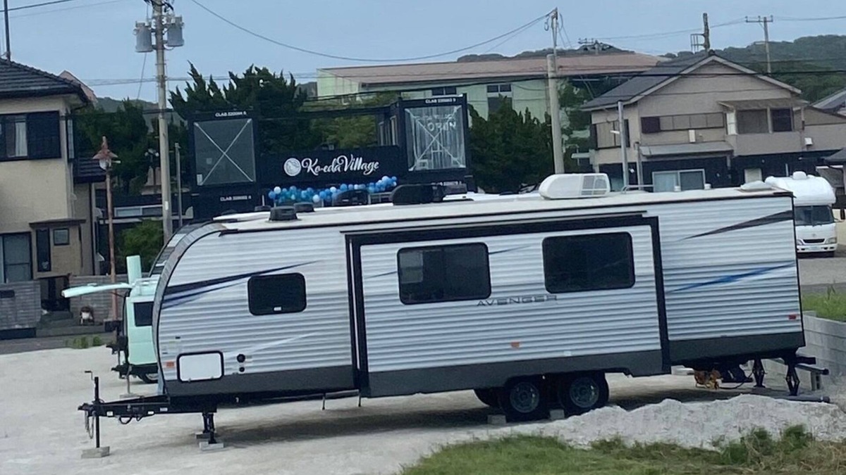 Asahi RV Rental | seaside trailer house/Asahi City Chiba