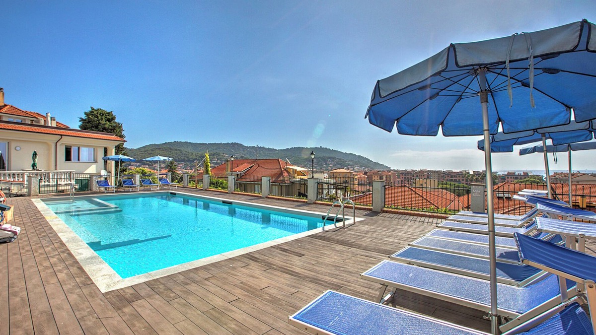 Marina di Andora Apartment | Seaview Pool Retreat - B25, Andora, Italy