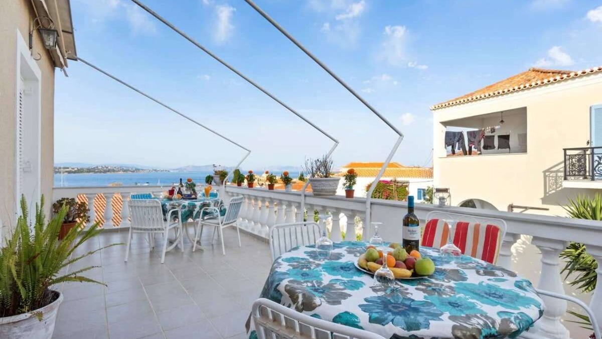 Spetses Condo | Seaview Splendor - Ostrella Summer Haven