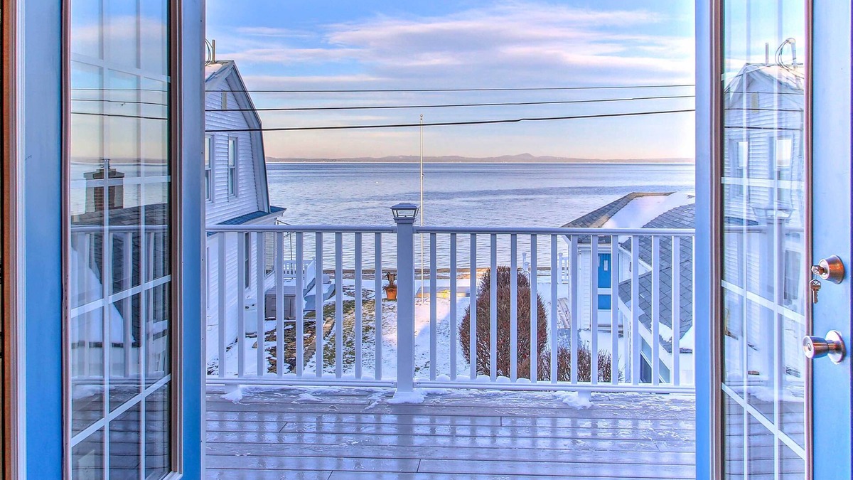 Sebago Apartment | Sebago Lake Haven: Water Views, Steps to Shoreline