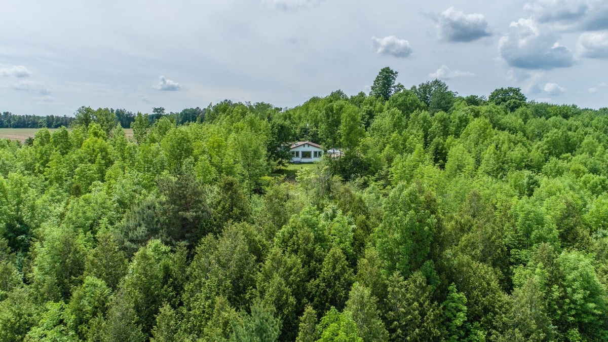 Brockton House | Secluded 3 bedroom bungalow on the Saugeen River with 85-acres.