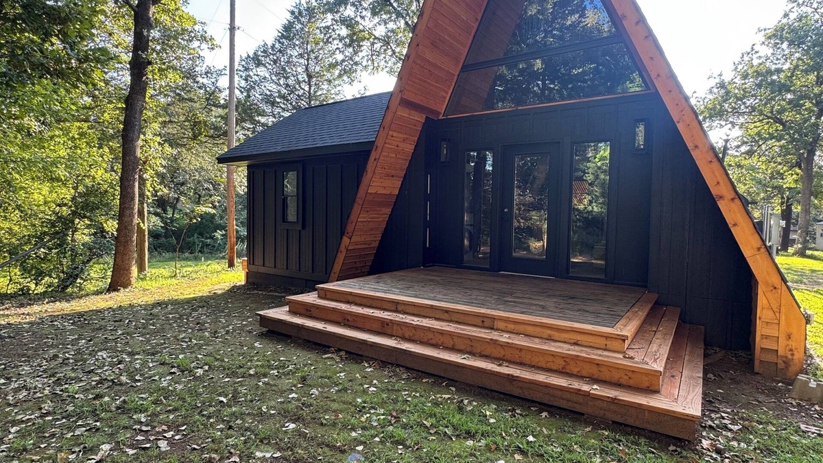 Guthrie Cabin | Secluded A-Frame Near Lazy E