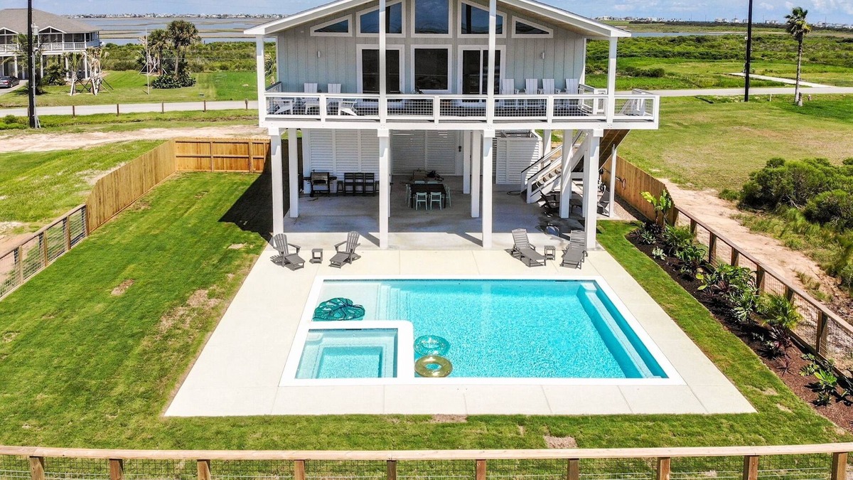 Indian Beach House | Secluded Bay House w/private pool, hot tub