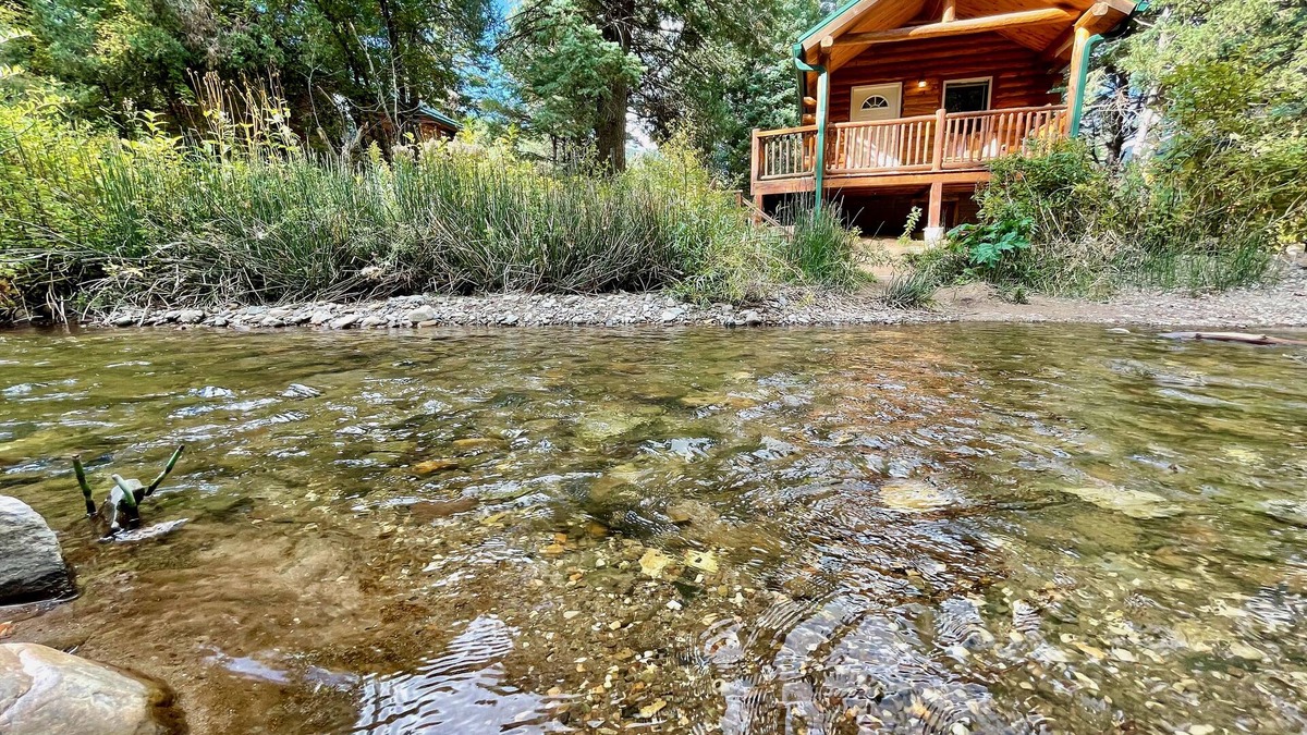 Fremont County Cabin | Secluded Creekside Cabin