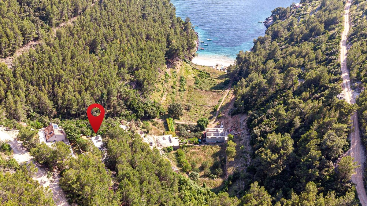 Zrnovo House | Secluded fisherman's cottage Cove Orlanduša, Korčula (K-21104)