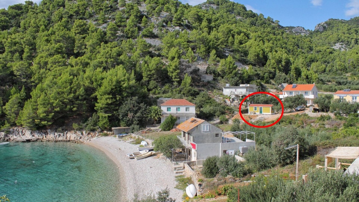 Gdinj House | Secluded fisherman's cottage Cove Skozanje, Hvar (K-18887)