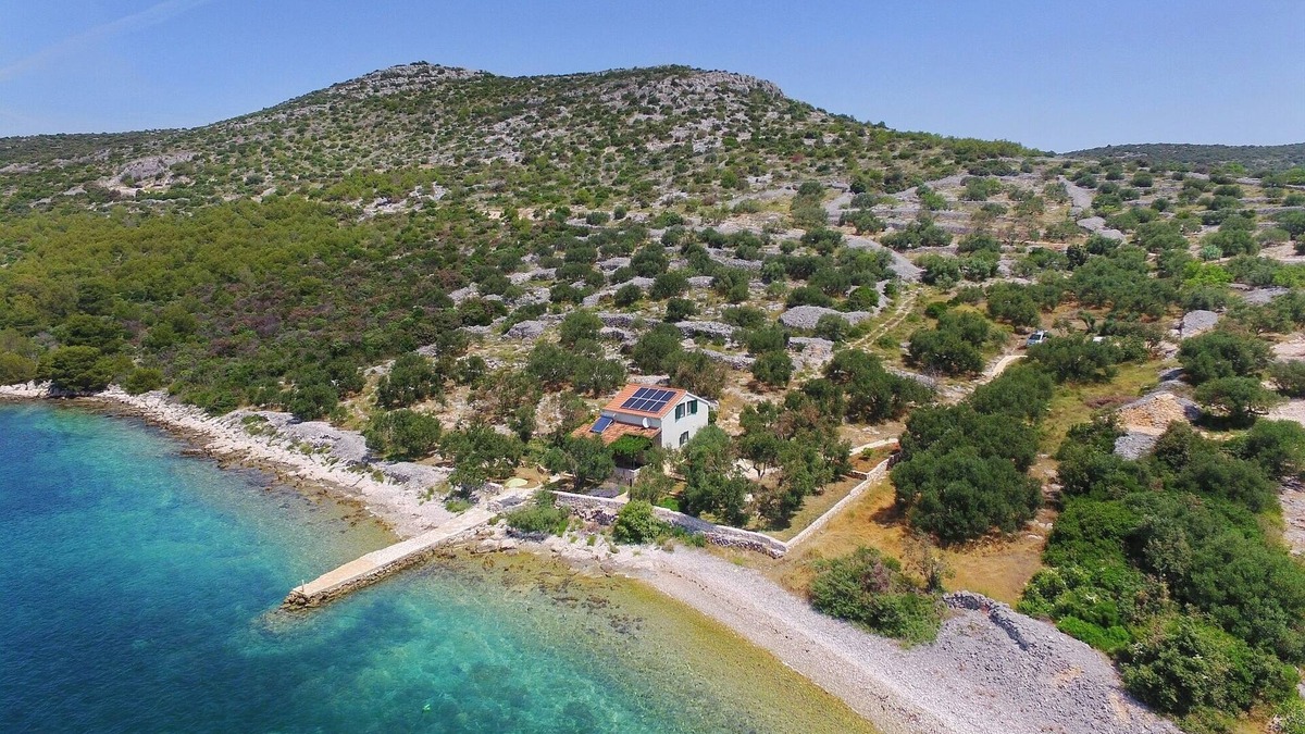 Tkon House | Secluded fisherman's cottage Cove Donje More, Pašman (K-8413)