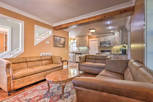Falkville House | Secluded Getaway Home with Trails and Waterfall!
