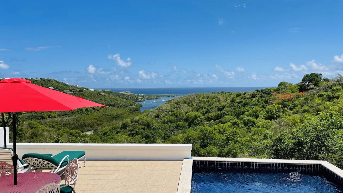 Estate Montpellier East House | Secluded Hillside Home above Salt River National Park - Sea Views & Private Pool