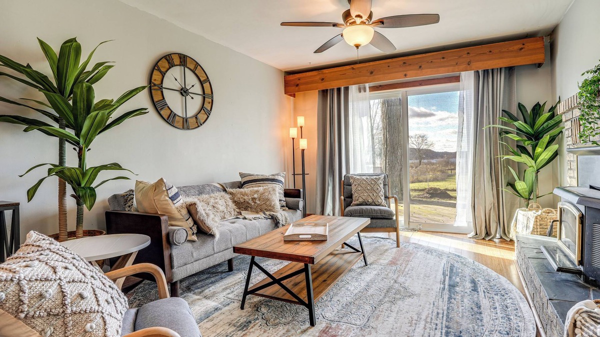 Delton House | Secluded Home w/Lake View in Delton!