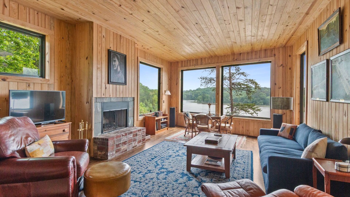 Samantha Cabin | Secluded Lake Tuscaloosa Retreat - Family Cabin with Amazing Views!