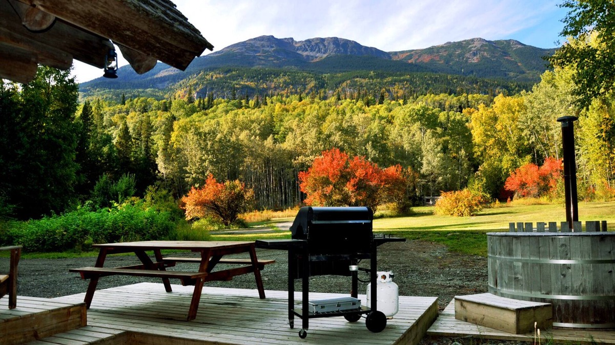 Cedarvale Cabin | Secluded Log Cabin with Hot Tub in Skeena River Valley, British Columbia, Canada