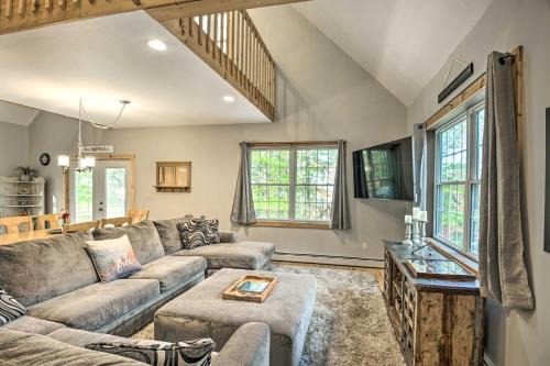 Union House | Secluded New Durham Home with Mtn and Lake Views!